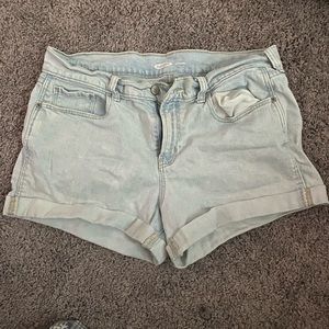 Old navy light jean shorts